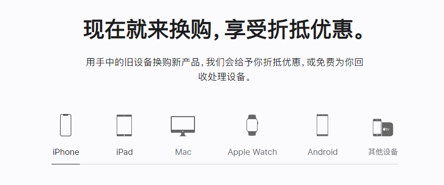 商水苹果手机维修分享iPhone以旧换新的去处 