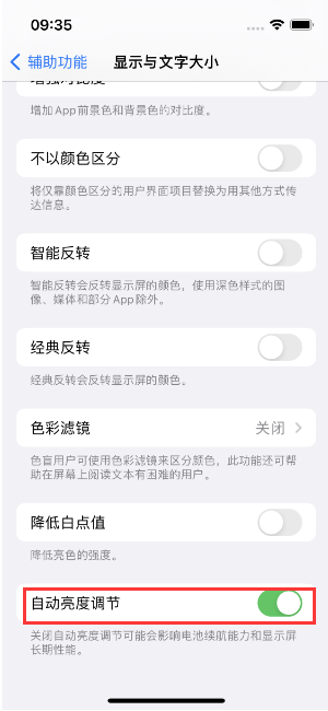 商水苹果15维修店分享iPhone 15 Pro系列屏幕亮度 